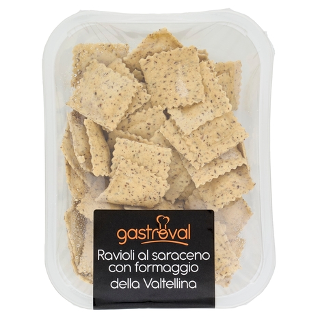 gastroval Ravioli al saraceno con formaggio della Valtellina 250 g